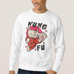 Sweatshirt Kung Fu Cat