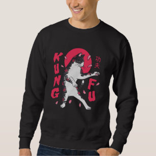 Sweatshirt Kung Fu Cat