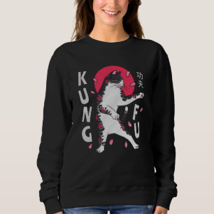 Sweatshirt Kung Fu Cat