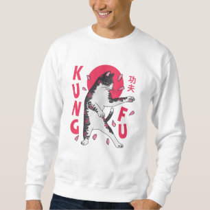 Sweatshirt Kung Fu Cat