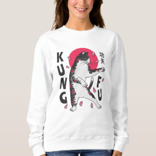 Sweatshirt Kung Fu Cat