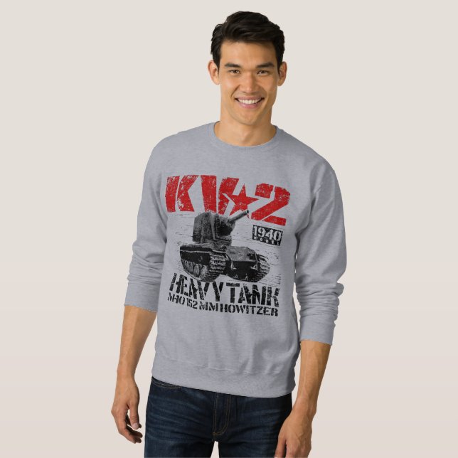 Sweatshirt KV-2 Char lourd soviétique (Devant entier)