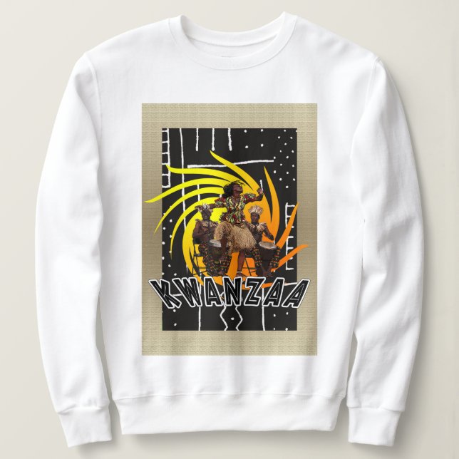 Sweatshirt Kwanzaa (Design devant)