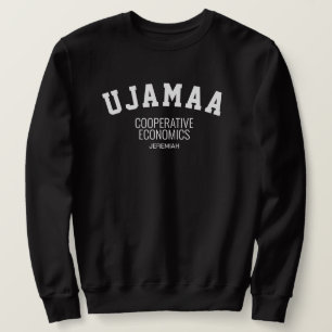 Sweatshirt Kwanzaa UJAMAA Économie coopérative Personnalisée