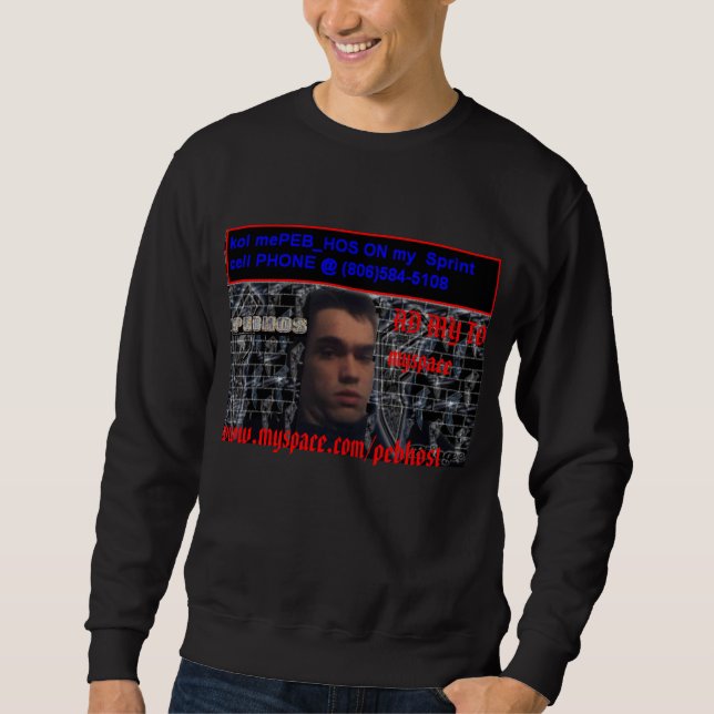 Sweatshirt l_ffbeec456d2c027e04e5d52b90b573b1… - Customisé (Devant)
