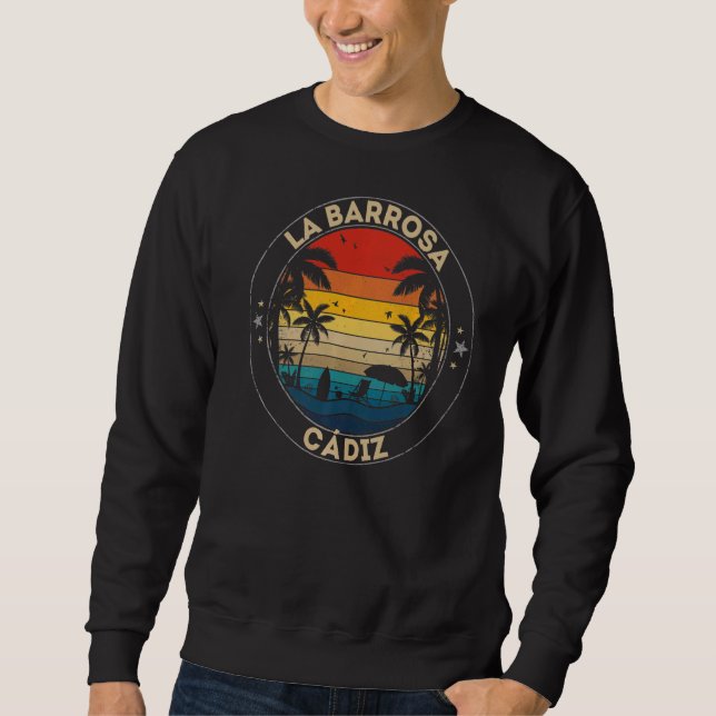 Sweatshirt La Barrosa Souvenir Cádiz Reminder Premium (Devant)