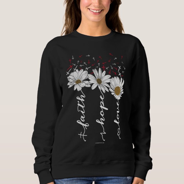 Sweatshirt La Bible Verse Église chrétienne Religieux divinit (Devant)