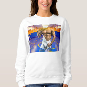Sweatshirt La bosse musculaire de SlipperyJoe's six-pack sall