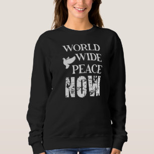 Sweatshirt La colombe du monde de la paix