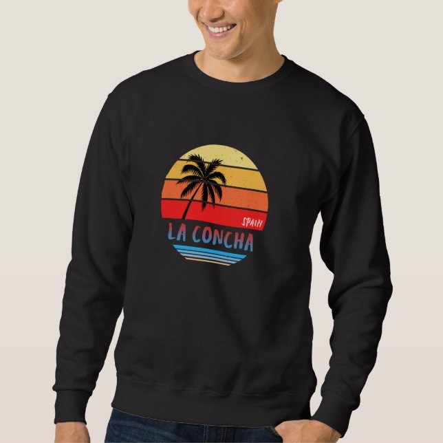 Sweatshirt La Concha Shirt La Concha Espagne (Devant)