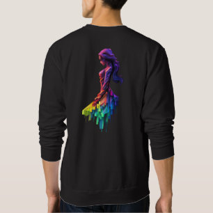 Sweatshirt La Dame réfléchie