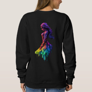 Sweatshirt La Dame réfléchie