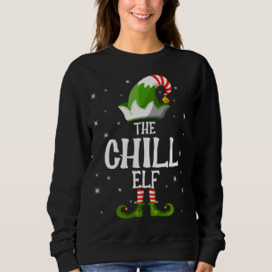 Sweatshirt La famille des elfes de frissons correspond à Noël