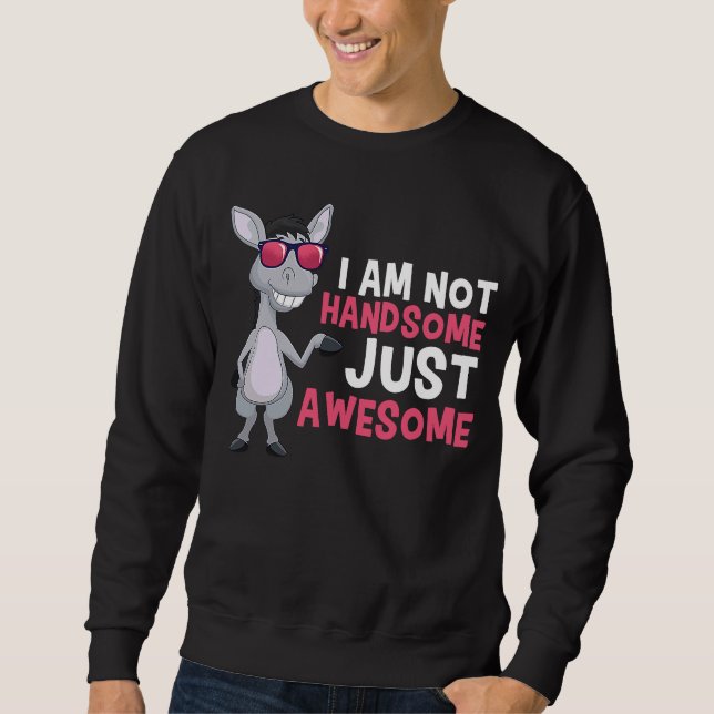 Sweatshirt La ferme d'animaux du zoo des singes (Devant)