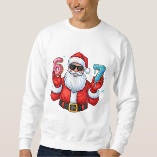 Sweatshirt La fête de donuts 6 et 7 de Santa
