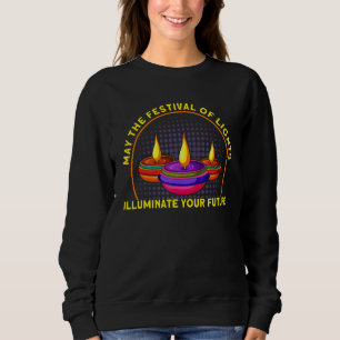 Sweatshirt La Fête Des Lumières De Shubh Deepalawi Illumine D
