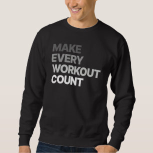 Sweatshirt La forme physique est ma thérapie Vêtements de gym