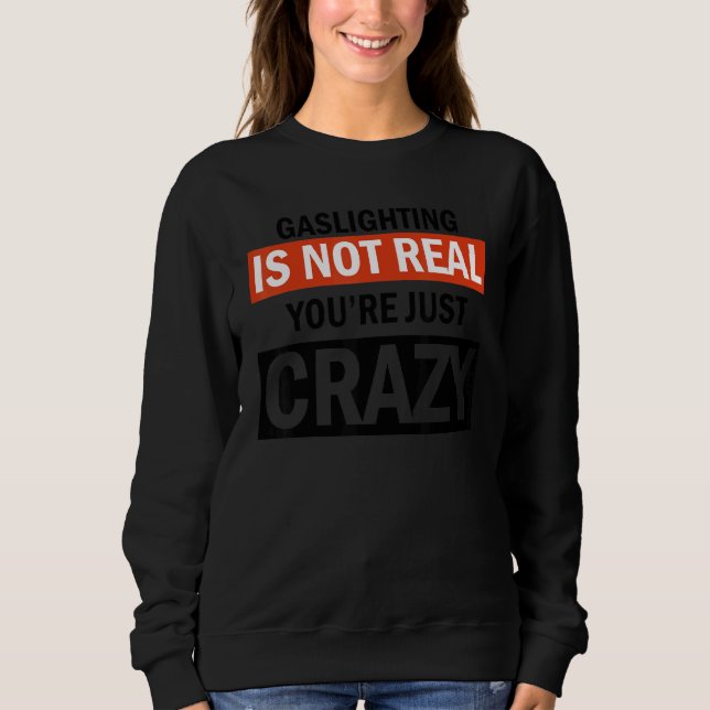 Sweatshirt La Gastronomie, Ce N'Est Pas Vraiment Dire (Devant)