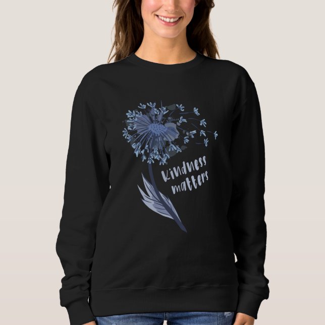 Sweatshirt La gentillesse compte (Devant)