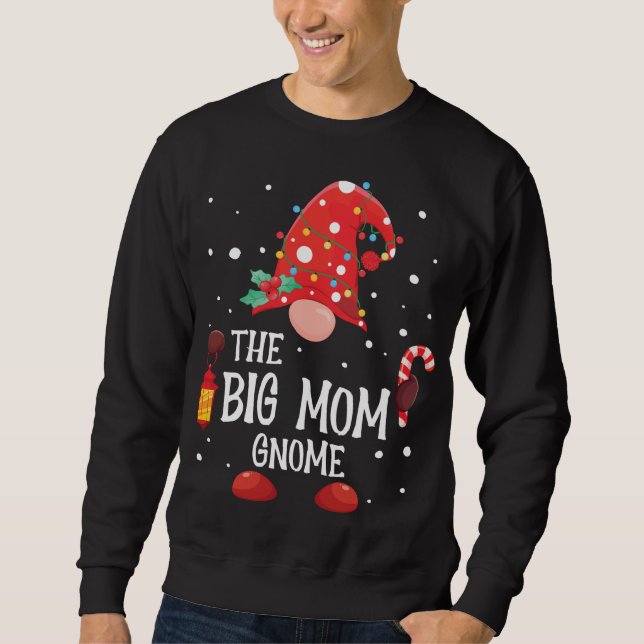 Sweatshirt La grande maman Gnome Matching Family Christmas Gn (Devant)