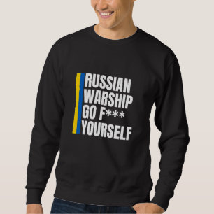 Sweatshirt La Guerre Russe Va De Vous-Même Essentiel