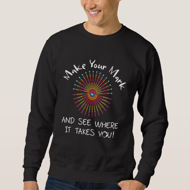 Sweatshirt La Journée Internationale Dot 2022 Plante Make You (Devant)