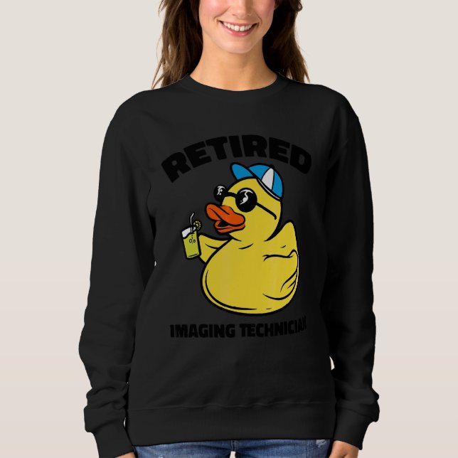 Sweatshirt La Légende Est Technicien D'imagerie À La Retraite (Devant)