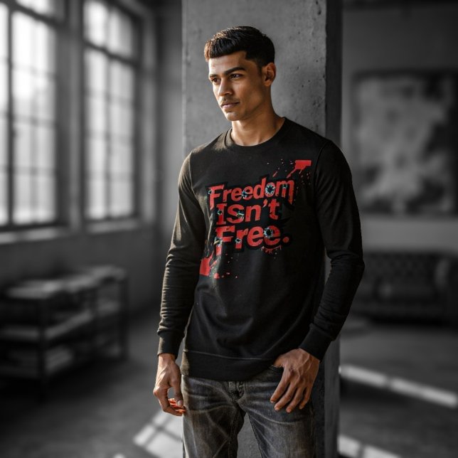 Sweatshirt La liberté n'est pas libre (Créateur téléchargé)