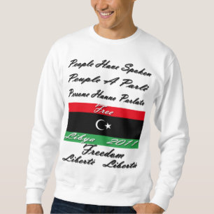 SWEATSHIRT LA LIBYE LIBRE 2011 - T-SHIRT
