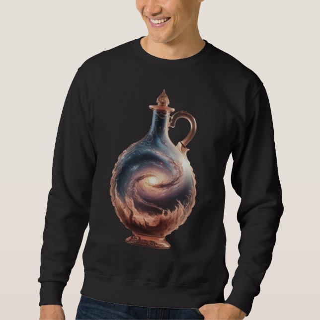 Sweatshirt La magie dans une bouteille (Devant)