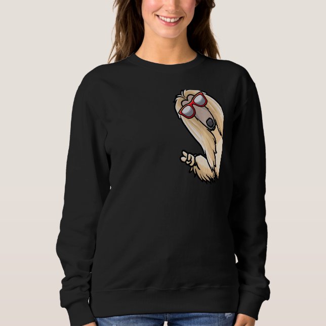 Sweatshirt La Main Afghane Du Côté Des Lunettes De Soleil (Devant)