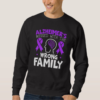 Sweatshirt La maladie d'Alzheimer est embêtée par la mauvaise