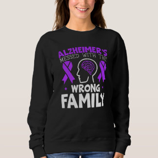 Sweatshirt La maladie d'Alzheimer est embêtée par la mauvaise