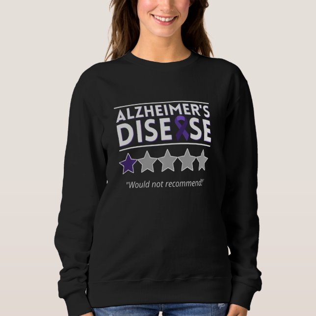 Sweatshirt La Maladie D'Alzheimer Ne Recommanderait Pas La Se (Devant)