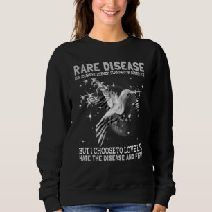 Sweatshirt La Maladie Rare Est Un Voyage Que Je N'Ai Jamais P