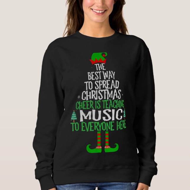 Sweatshirt La Meilleure Façon De Faire Passer La Soirée De No (Devant)