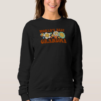 Sweatshirt La meilleure grand-mère au monde pour les femmes P