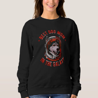 Sweatshirt La meilleure maman de chien Husky sibérien de la g