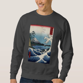 Sweatshirt La mer outre de Satta dans la province de Suruga,