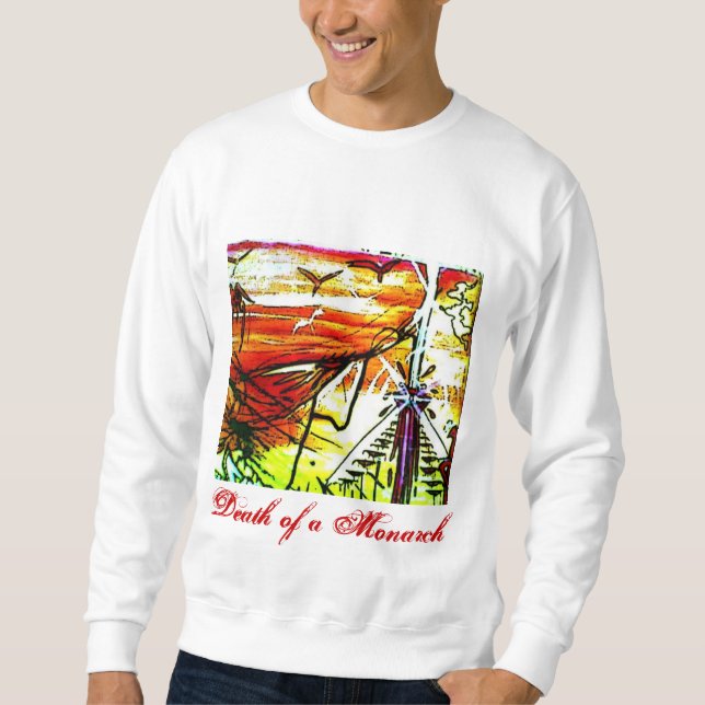 SWEATSHIRT LA MORT D'UN MONARQUE (Devant)