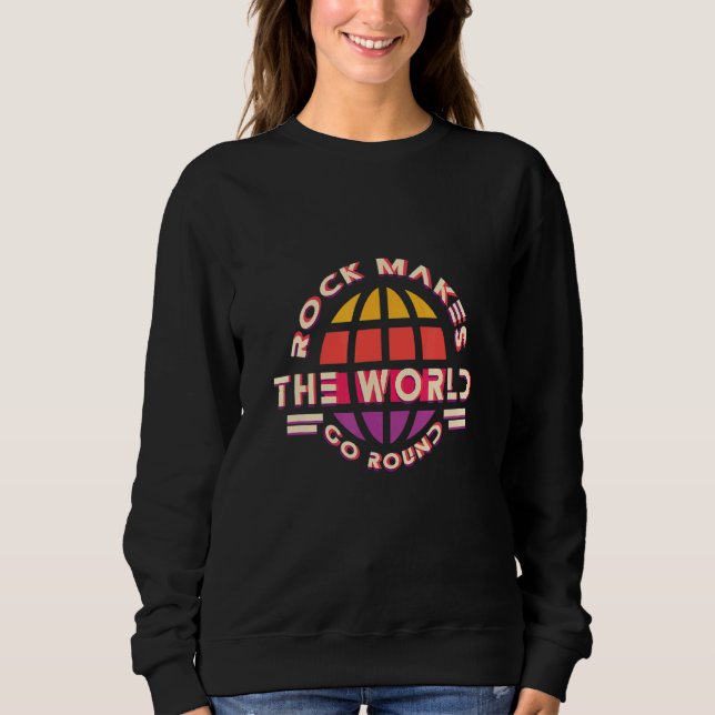 Sweatshirt La Musique Du Monde Rock (Devant)