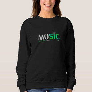 Sweatshirt La musique est mon carburant
