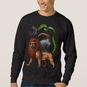 Sweatshirt La mythologie grecque Chimera