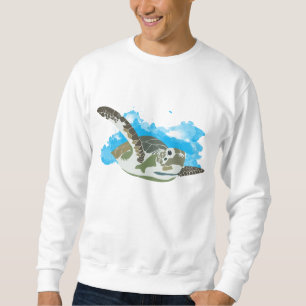 Sweatshirt La natation des tortues de mer