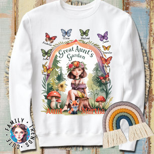 Sweatshirt La nièce et le neveu personnalisés désignent le ja