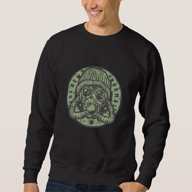 Sweatshirt La nouvelle normalité (Devant)