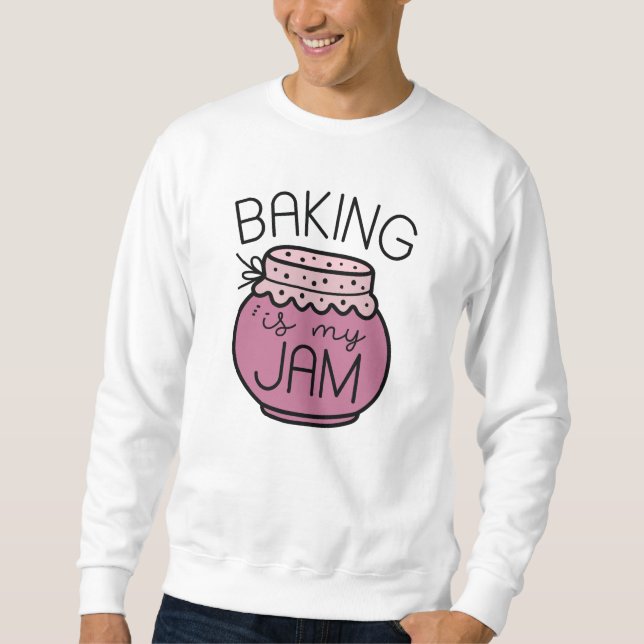 Sweatshirt La pâtisserie est ma passion (Devant)