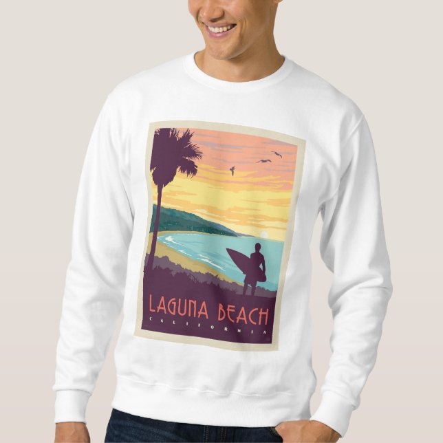 Sweatshirt La plage de Laguna | La plage de Laguna (Devant)