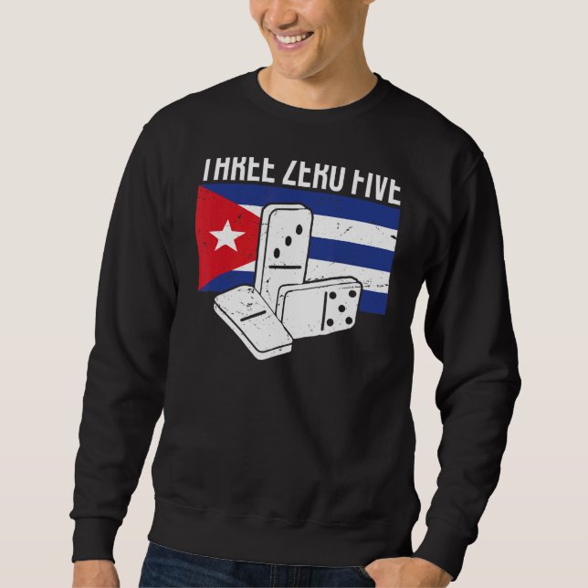 Sweatshirt La plupart de Miami jamais (Devant)