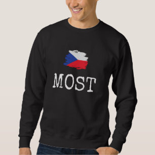 Sweatshirt La plupart des hommes de la ville République tchèq